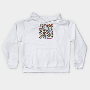 Doodle Mix Kids Hoodie